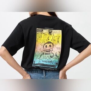 NWT - Uniqlo x POP MART UT Graphic T-Shirt in Black Unisex Size XS